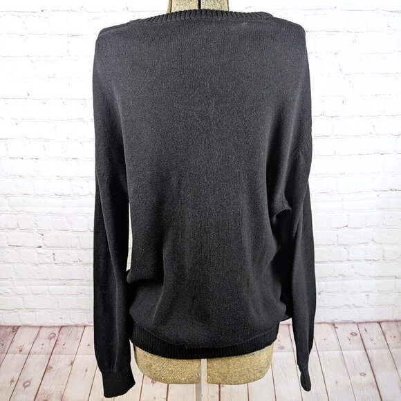 Stranger Things Eleven Black Long Sleeve Sweater 2XL - Picture 6 of 9